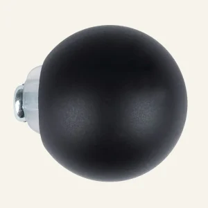 Gardinknopp, 2-pack svart - 13/16 mm Utförsäljning