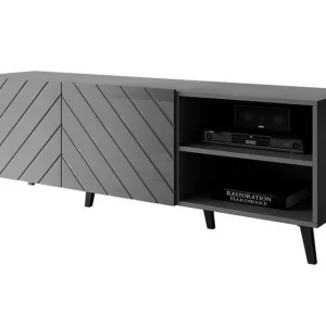 Rabatter Scandinavian Choice Strontian Tv-skåp 150 cm Scandinavian Choice Graphite - Möbler