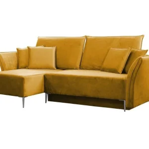 Nyhet Staffin 3-sits Hörnbäddsoffa Yellow - Möbler