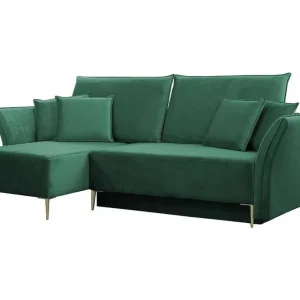 Begränsat erbjudande Staffin 3-sits Hörnbäddsoffa Dark green - Möbler
