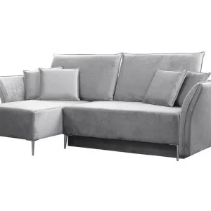 Staffin 3-sits Hörnbäddsoffa Ljusgrå - Möbler Fynd