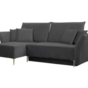 Billigare Staffin 3-sits Hörnbäddsoffa Dark grey - Möbler