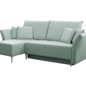 Lågt pris Staffin 3-sits Hörnbäddsoffa Light green/Green/Mint - Möbler