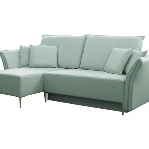 Lågt pris Staffin 3-sits Hörnbäddsoffa Light green - Möbler