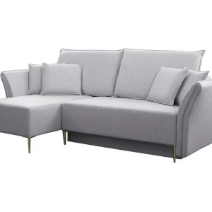 Staffin 3-sits Hörnbäddsoffa Ljusgrå - Möbler Kampanjpris