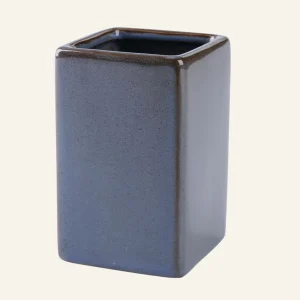 Extra rabatt Tandborsthållare grå - 7,2x7,2x11 cm