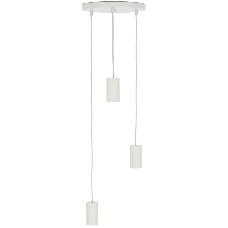 Sänkt pris Alumina Triple Pendel, Chalk