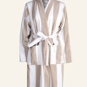 Populär Morgonrock beige - S/M