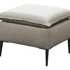 Handla nu Staffin Fotpall 50 cm beige - Möbler