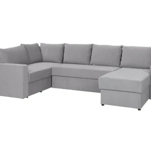 Staffin 4-sits Hörnbäddsoffa Ljusgrå - Möbler Nyhet