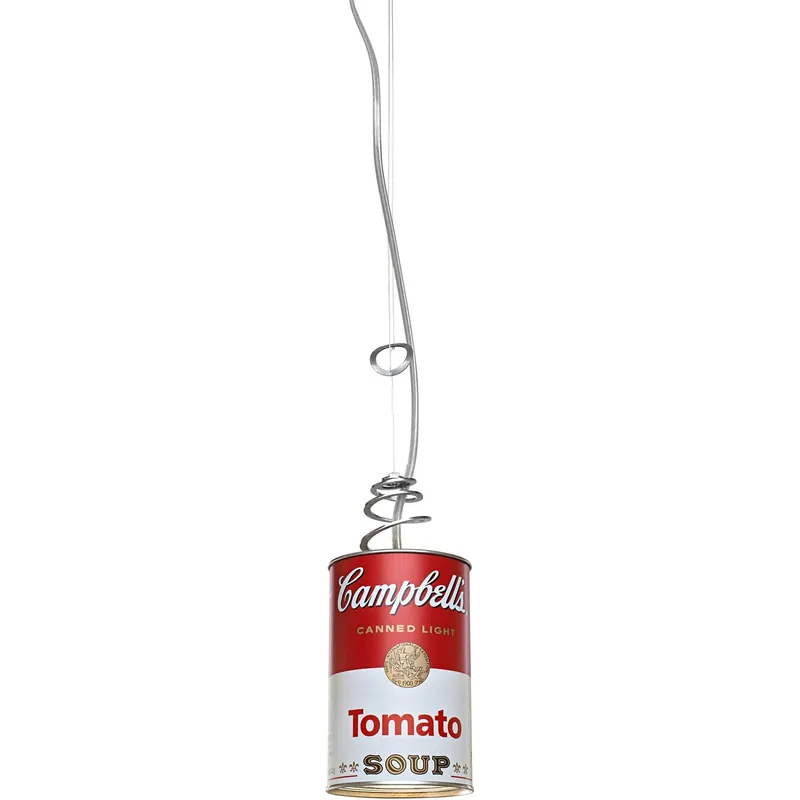 Populärt val Canned Light Pendel, Röd