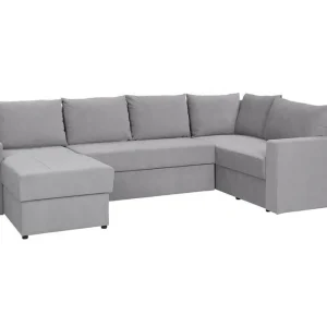Staffin 4-sits Hörnbäddsoffa Ljusgrå - Möbler Billig