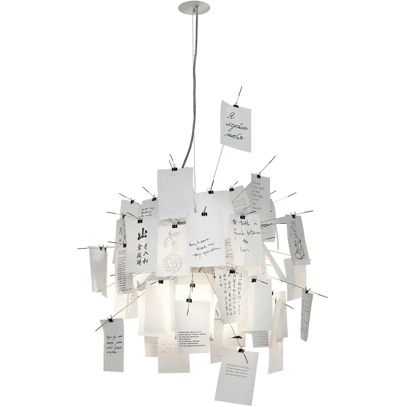 Zettel'z 6 Pendel Silver 400 cm I lager