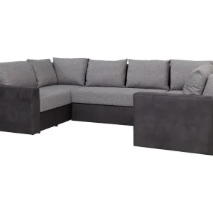 Staffin 4-sits Hörnbäddsoffa Light grey/Dark grey - Möbler Endast idag