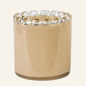 Värmeljushållare taupe - 10,5x10,5x10,5 cm Säker betalning
