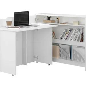 Rabatter Grianan Skrivbord 136 cm White - Möbler