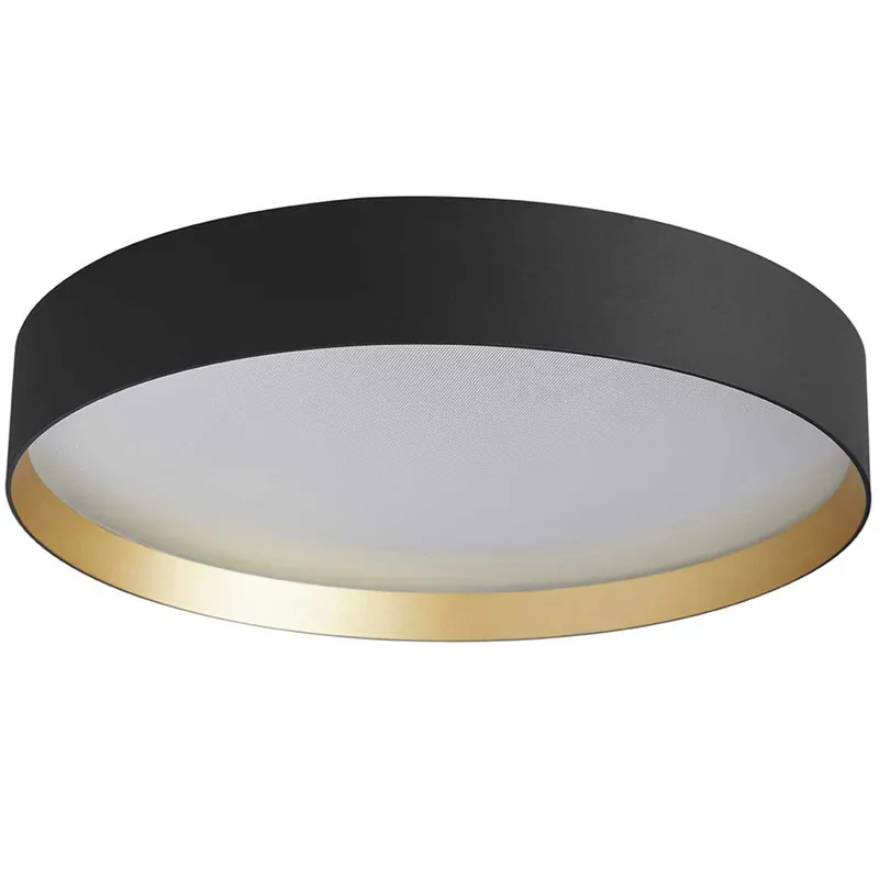 LUCIA Plafond Ø45 cm, Svart/Gold Säker betalning
