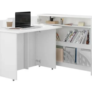Grianan Skrivbord 136 cm White - Möbler Nedsatt pris