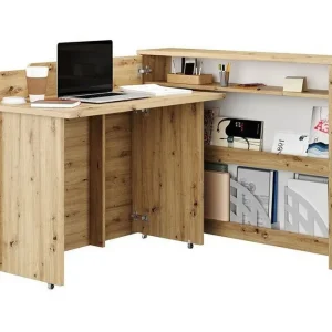 Grianan Skrivbord 136 cm Brown - Möbler Kampanj