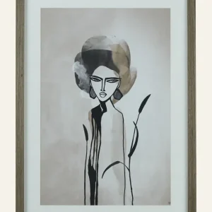 Tavla brun - 50x70 cm Sista chansen