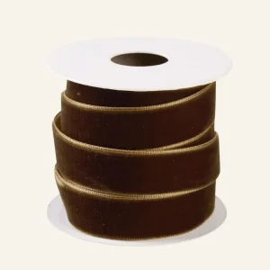 Presentsnöre brun - 1,6cm x 3 m Fri frakt