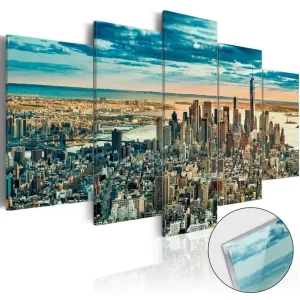 Tavla På Akryl Ny Dream City 100x50 - Inredning & dekor Trygg betalning