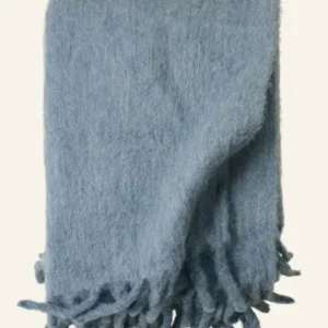 Outlet Pläd blå - 130x170 cm