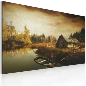Tavla Idyllic Village 90x60 - Inredning & dekor Expressleverans