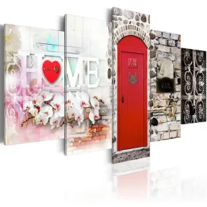 Billig Tavla Vintage Home 100x50 - Inredning & dekor