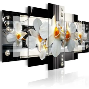 Tavla Sunny Orchids 200x100 - Inredning & dekor Rea