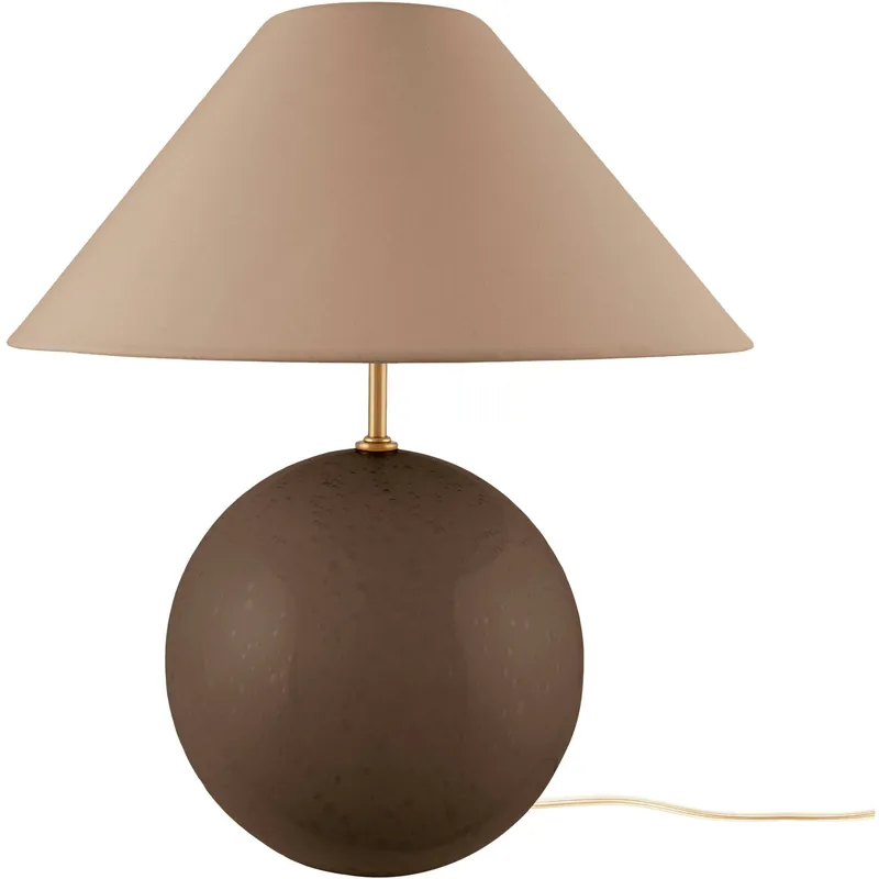 Begränsat antal Iris 35 Bordslampa, Mocha