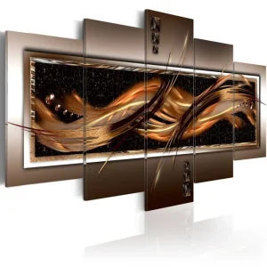 Tavla Wave Of Fire 200x100 - Inredning & dekor Lågt pris