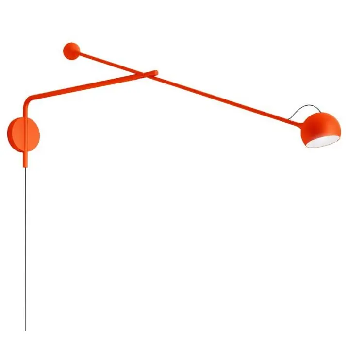Ixa Vägglampa Arm, Röd Nedsatt pris