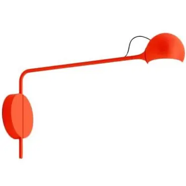 Handla nu Ixa Vägglampa, Röd