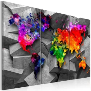 Tavla Symmetry Of The World 90x60 - Inredning & dekor Reapris