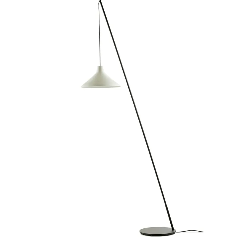 Erbjudande Seam Golvlampa Svart / Vit