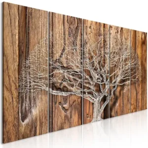 Tavla Tree Chronicle 5 Parts Narrow 200x80 - Inredning & dekor Expressleverans