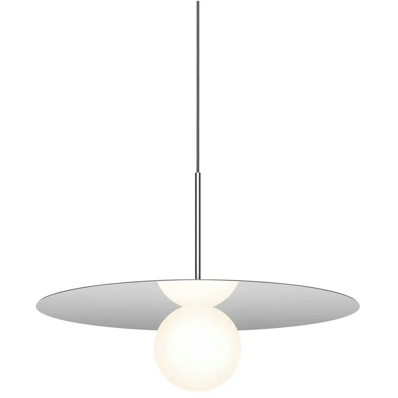 Snabb leverans Bola Disc Pendel 55,9 cm, Krom