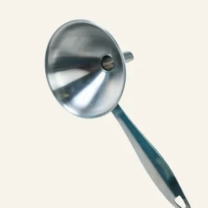 Trygg betalning Tratt silver - ø7,5 cm