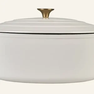Gjutjärnsgryta oval creme - 5800ml Utförsäljning
