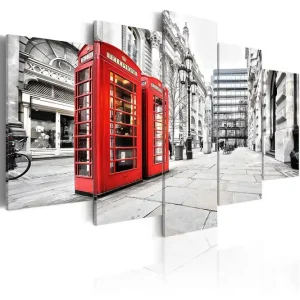 Snabb frakt Tavla Street Of London 200x100 - Inredning & dekor
