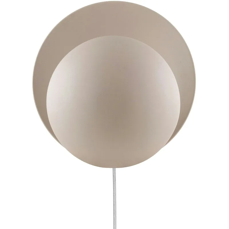 Orbit Vägglampa, Beige Rabatt
