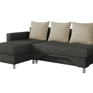 Castlebay 3-sits Hörnbäddsoffa Brown/Beige - Möbler Endast denna vecka