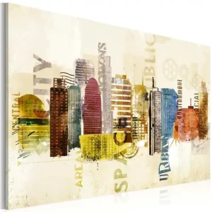 Tavla Urban Design 90x60 - Inredning & dekor Erbjudande
