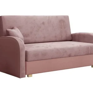 Denegal 2-sits Bäddsoffa Pink - Möbler Endast denna vecka
