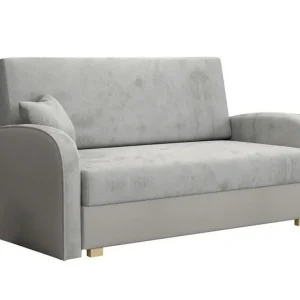 Köp online Denegal 2-sits Bäddsoffa Light grey/Dark grey - Möbler