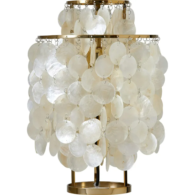 Köp online FUN 2TM Bordslampa, Mässing / Seashell