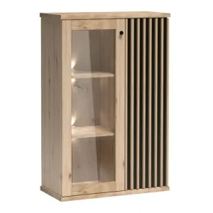 Rosehall Vitrinskåp 132 cm Black - Förvaring Trygg betalning
