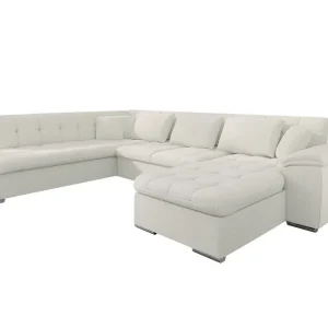 Sakri 5-sits Hörnbäddsoffa White - Möbler Endast denna vecka