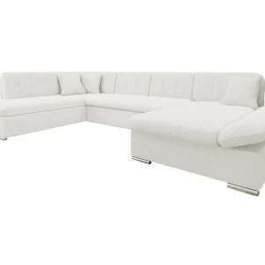 Kundfavorit Zumar 5-sits Hörnbäddsoffa White - Möbler